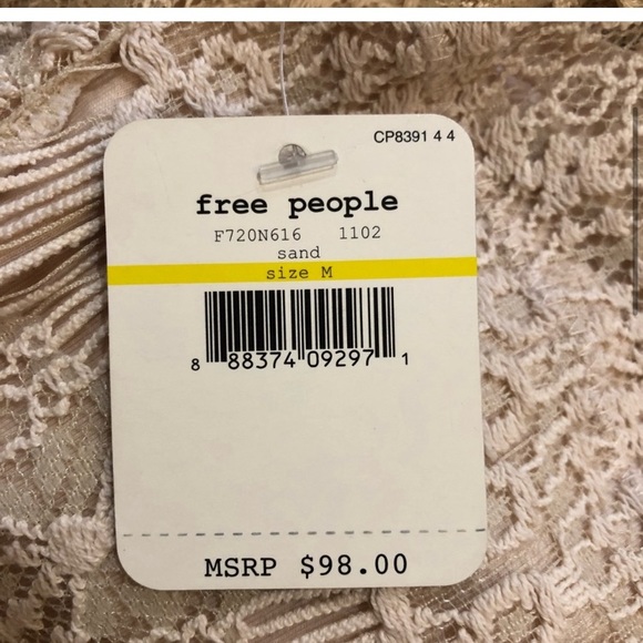 Last chance! Selling at the end of the month! Free People Peek A Boo Lace Dress - Picture 3 of 5